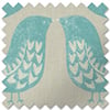 Scandi Birds, Aqua - Twist&Fit Roman Blind